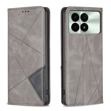 Rhombus Texture Magnetic Leather Phone Case, For Xiaomi Redmi Note 13 Pro+ 5G, For Xiaomi Redmi Note 13 Pro 5G, For Xiaomi 13T / 13T Pro / Redmi K60 Ultra, For Xiaomi Redmi K70 / K70 Pro