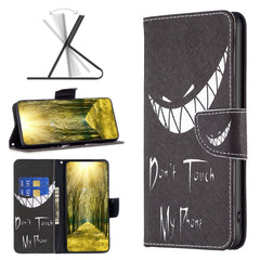 Colored Drawing Pattern Leather Phone Case