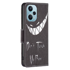 Colored Drawing Pattern Leather Phone Case