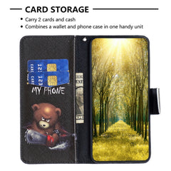 Colored Drawing Pattern Leather Phone Case, For Xiaomi Redmi K70 / K70 Pro
