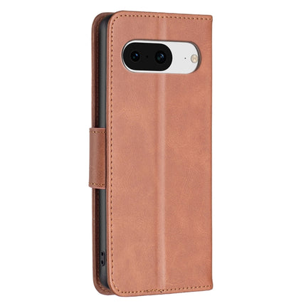 Lambskin Texture Pure Color Flip Leather Phone Case, For Google Pixel 8