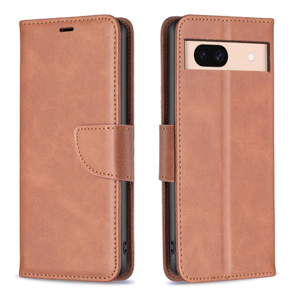 Lambskin Texture Pure Color Flip Leather Phone Case, For Google Pixel 11a, For Google Pixel 10a, For Google Pixel 8a, For Google Pixel 8 Pro