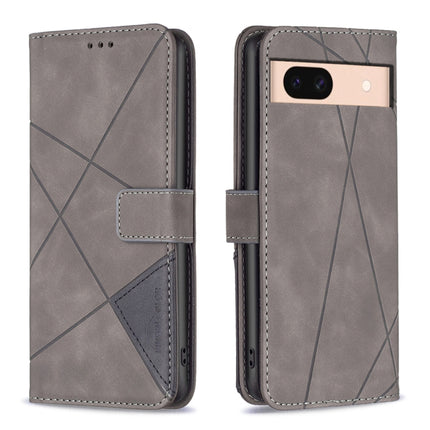 Magnetic Buckle Rhombus Texture Leather Phone Case, For Google Pixel 8a, For Google Pixel 8 Pro, For Google Pixel 8