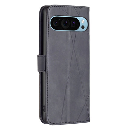 Magnetic Buckle Rhombus Texture Leather Phone Case, For Google Pixel 9, For Google Pixel 8a, For Google Pixel 8 Pro, For Google Pixel 8