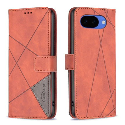 Magnetic Buckle Rhombus Texture Leather Phone Case, For Google Pixel 10a, For Google Pixel 9A, For Google Pixel 9 Pro, For Google Pixel 9