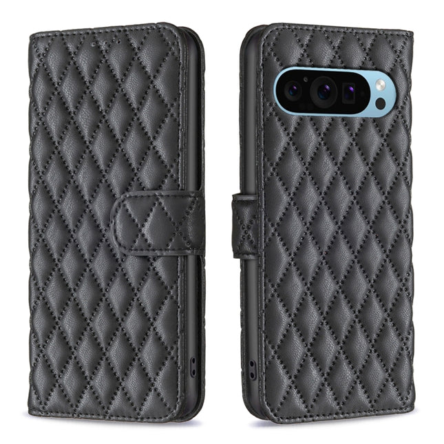 Diamond Lattice Wallet Leather Flip Phone Case, For Google Pixel 11 / 11 Pro, For Google Pixel 9 Pro, For Google Pixel 9, For Google Pixel 8a