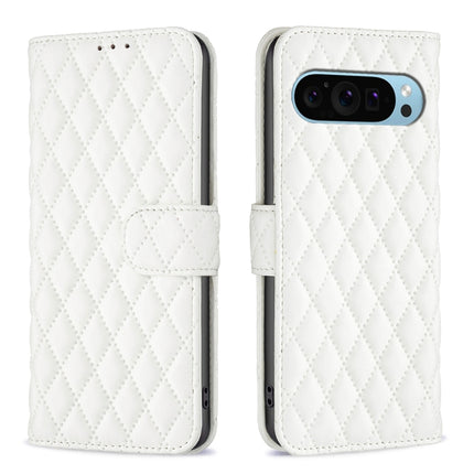 Diamond Lattice Wallet Leather Flip Phone Case, For Google Pixel 11 / 11 Pro, For Google Pixel 9 Pro, For Google Pixel 9, For Google Pixel 8a