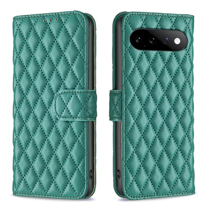 Diamond Lattice Wallet Leather Flip Phone Case, For Google Pixel 11 / 11 Pro, For Google Pixel 9 Pro, For Google Pixel 9, For Google Pixel 8a