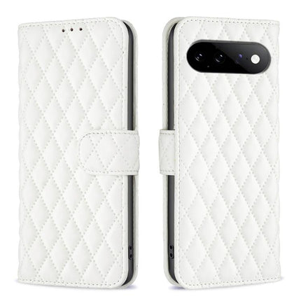Diamond Lattice Wallet Leather Flip Phone Case, For Google Pixel 11 / 11 Pro, For Google Pixel 9 Pro, For Google Pixel 9, For Google Pixel 8a
