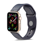 For Apple Watch Series 8&7 41mm / SE 2&6&SE&5&4 40mm / 3&2&1 38mm / Dark Blue