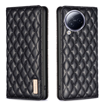 Diamond Lattice Magnetic Leather Flip Phone Case, For Xiaomi Redmi 12 4G, For Xiaomi Poco F5 5G / Redmi Note 12 Turbo, For Xiaomi Redmi Note 12S 4G / Note 11, For Xiaomi Civi 3 5G