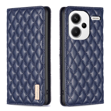 Diamond Lattice Magnetic Leather Flip Phone Case, For Xiaomi Redmi Note 13 Pro+ 5G, For Xiaomi Redmi Note 13 Pro 5G, For Xiaomi 13T / 13T Pro / Redmi K60 Ultra, For Xiaomi Redmi K70 / K70 Pro
