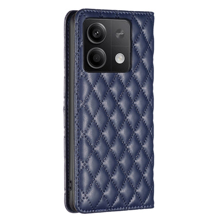 Diamond Lattice Magnetic Leather Flip Phone Case, For Xiaomi Redmi Note 13 4G Global, For Xiaomi Redmi K70E, For Xiaomi Redmi Note 13, For Xiaomi Redmi 13C