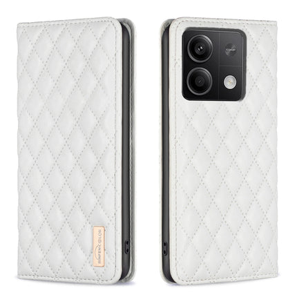Diamond Lattice Magnetic Leather Flip Phone Case, For Xiaomi Redmi Note 13 4G Global, For Xiaomi Redmi K70E, For Xiaomi Redmi Note 13, For Xiaomi Redmi 13C