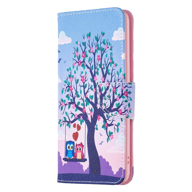 Colored Drawing Pattern Leather Phone Case, For Xiaomi Redmi 13C, For Xiaomi Civi 3 5G