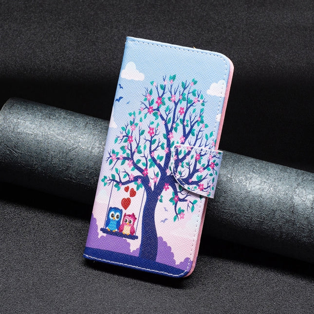 Colored Drawing Pattern Leather Phone Case, For Xiaomi Redmi Note 13 Pro 4G Global, For Xiaomi Poco F5 5G / Redmi Note 12 Turbo