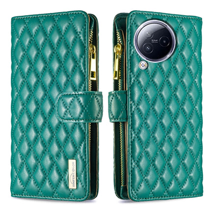 Diamond Lattice Zipper Wallet Leather Flip Phone Case, For Xiaomi Redmi 12 4G, For Xiaomi Poco F5 5G / Redmi Note 12 Turbo, For Xiaomi Redmi Note 12S 4G / Note 11, For Xiaomi Civi 3 5G