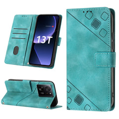 Skin Feel Embossed Leather Phone Case, For Xiaomi Poco M6 Pro 5G / Redmi 12 4G / 5G, For Xiaomi Redmi K70 / K70 Pro, For Xiaomi 13T, For Xiaomi Poco F5 5G/Redmi Note 12 Turbo, For Xiaomi Poco F5 Pro 5G/Redmi K60