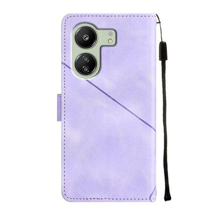 Skin Feel Embossed Leather Phone Case, For Xiaomi Redmi 13C, For Xiaomi Redmi Note 13 Pro+ 5G, For Xiaomi Redmi Note 13 Pro 5G Global, For Xiaomi Poco M6 Pro 5G / Redmi 12 4G / 5G