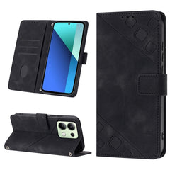 Skin Feel Embossed Leather Phone Case, For Xiaomi Redmi Note 13 4G Global, For Xiaomi Redmi K70E, For Xiaomi Poco X6 Pro, For Xiaomi 14 Ultra, For Xiaomi 14 Pro