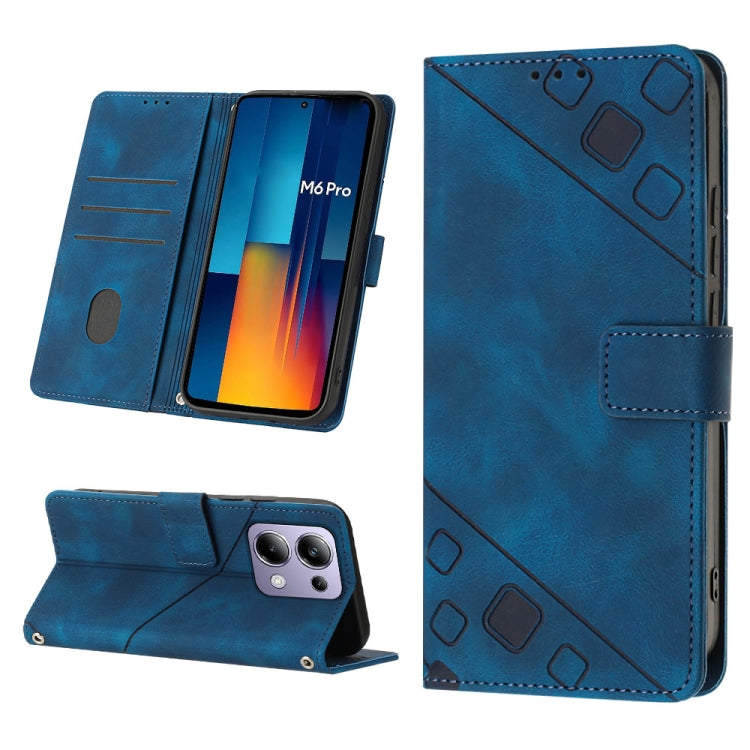 Skin Feel Embossed Leather Phone Case