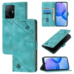 Skin Feel Embossed Leather Phone Case, For Xiaomi Poco M2 Pro / Redmi Note 10 Lite, For Xiaomi 11T / 11T Pro, For Xiaomi Redmi 9A / 9i / 9AT, For Xiaomi Poco M2 Global / Redmi 9, For Xiaomi Poco M3 Pro 5G / Redmi Note 10 5G