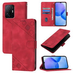 Skin Feel Embossed Leather Phone Case, For Xiaomi Poco M2 Pro / Redmi Note 10 Lite, For Xiaomi 11T / 11T Pro, For Xiaomi Redmi 9A / 9i / 9AT, For Xiaomi Poco M2 Global / Redmi 9, For Xiaomi Poco M3 Pro 5G / Redmi Note 10 5G