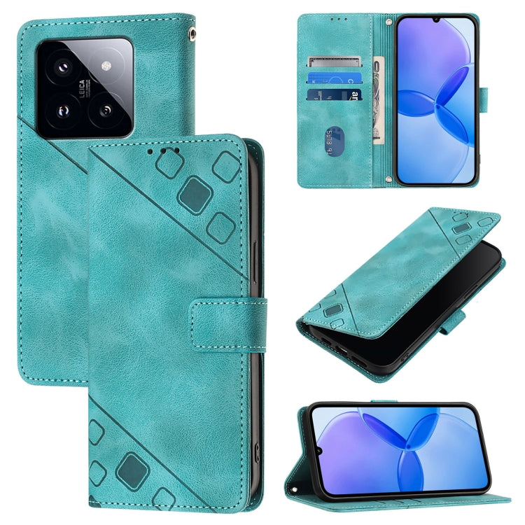 Skin Feel Embossed Leather Phone Case