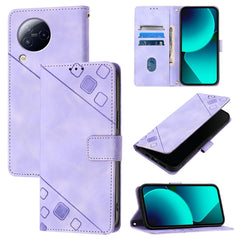 Skin Feel Embossed Leather Phone Case