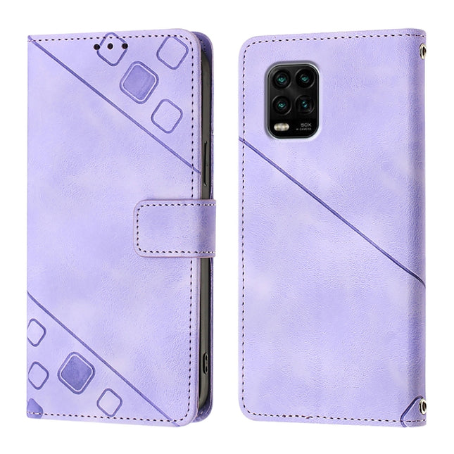 Skin Feel Embossed Leather Phone Case