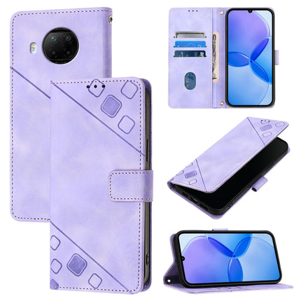 Skin Feel Embossed Leather Phone Case, For Xiaomi Mi 11, For Xiaomi Redmi Note 9 4G / Redmi 10X 4G, For Xiaomi Mi 10T 5G / Mi 10T Pro 5G, For Xiaomi Mi 10T Lite 5G