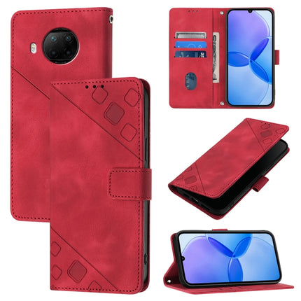 Skin Feel Embossed Leather Phone Case, For Xiaomi Mi 11, For Xiaomi Redmi Note 9 4G / Redmi 10X 4G, For Xiaomi Mi 10T 5G / Mi 10T Pro 5G, For Xiaomi Mi 10T Lite 5G