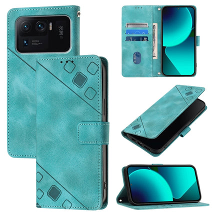 Skin Feel Embossed Leather Phone Case