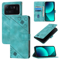 Skin Feel Embossed Leather Phone Case, For Xiaomi Poco X3 GT, For Xiaomi Poco F3 / Redmi K40 / K40 Pro, For Xiaomi Poco X3 / Poco X3 Pro, For Xiaomi Mi 11 Lite / Mi 11 Lite 5G, For Xiaomi Mi 11 Ultra