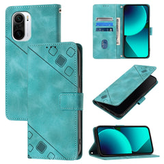 Skin Feel Embossed Leather Phone Case, For Xiaomi Poco X3 GT, For Xiaomi Poco F3 / Redmi K40 / K40 Pro, For Xiaomi Poco X3 / Poco X3 Pro, For Xiaomi Mi 11 Lite / Mi 11 Lite 5G, For Xiaomi Mi 11 Ultra