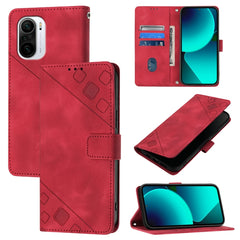 Skin Feel Embossed Leather Phone Case, For Xiaomi Poco X3 GT, For Xiaomi Poco F3 / Redmi K40 / K40 Pro, For Xiaomi Poco X3 / Poco X3 Pro, For Xiaomi Mi 11 Lite / Mi 11 Lite 5G, For Xiaomi Mi 11 Ultra