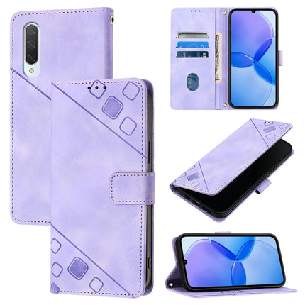 Skin Feel Embossed Leather Phone Case, For Xiaomi Mi 10 Lite 5G, For Xiaomi Redmi 8 / Redmi 8A, For Xiaomi Mi CC9 / Mi 9 Lite, For Xiaomi Redmi Note 8