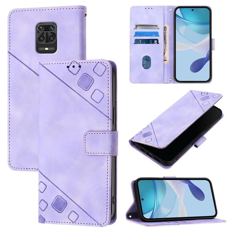 Skin Feel Embossed Leather Phone Case