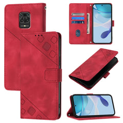 Skin Feel Embossed Leather Phone Case, For Xiaomi Poco M2 Pro / Redmi Note 10 Lite, For Xiaomi 11T / 11T Pro, For Xiaomi Redmi 9A / 9i / 9AT, For Xiaomi Poco M2 Global / Redmi 9, For Xiaomi Poco M3 Pro 5G / Redmi Note 10 5G