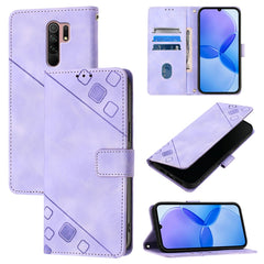 Skin Feel Embossed Leather Phone Case, For Xiaomi Poco M2 Pro / Redmi Note 10 Lite, For Xiaomi 11T / 11T Pro, For Xiaomi Redmi 9A / 9i / 9AT, For Xiaomi Poco M2 Global / Redmi 9, For Xiaomi Poco M3 Pro 5G / Redmi Note 10 5G