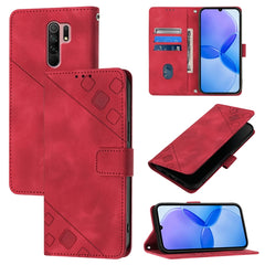 Skin Feel Embossed Leather Phone Case, For Xiaomi Poco M2 Pro / Redmi Note 10 Lite, For Xiaomi 11T / 11T Pro, For Xiaomi Redmi 9A / 9i / 9AT, For Xiaomi Poco M2 Global / Redmi 9, For Xiaomi Poco M3 Pro 5G / Redmi Note 10 5G