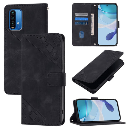 Skin Feel Embossed Leather Phone Case, For Xiaomi Mi 11 Pro, For Xiaomi Redmi Note 10 Pro 4G, For Xiaomi Poco M3 / Redmi 9 Power, For Xiaomi Redmi Note 9T Global