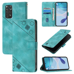 Skin Feel Embossed Leather Phone Case, For Xiaomi Poco M5s / Redmi Note 11 SE India, For Xiaomi Poco X4 NFC 5G, For Xiaomi Redmi Note 11 Pro+ 5G EU, For Xiaomi Civi 1S, For Xiaomi Poco M4 Pro 5G / Redmi Note 11S 5G