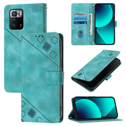 Skin Feel Embossed Leather Phone Case