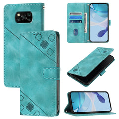 Skin Feel Embossed Leather Phone Case, For Xiaomi Poco X3 GT, For Xiaomi Poco F3 / Redmi K40 / K40 Pro, For Xiaomi Poco X3 / Poco X3 Pro, For Xiaomi Mi 11 Lite / Mi 11 Lite 5G, For Xiaomi Mi 11 Ultra