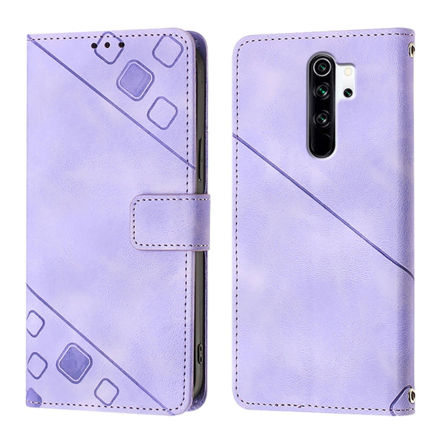 Skin Feel Embossed Leather Phone Case