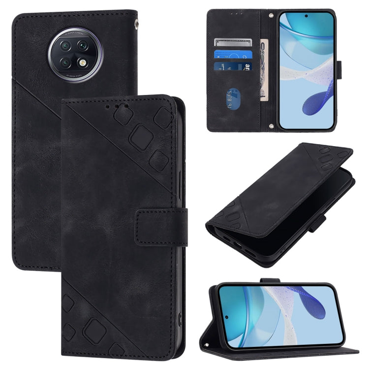 Skin Feel Embossed Leather Phone Case