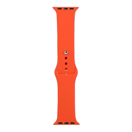Silicone Watch Replacement Strap, Long Section (Men), For Apple Watch Ultra 49mm / Series 8&7 45mm / SE 2&6&SE&5&4 44mm / 3&2&1 42mm