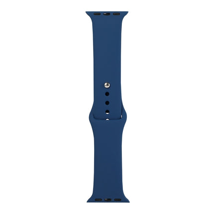 Silicone Watch Replacement Strap, Long Section (Men), For Apple Watch Ultra 49mm / Series 8&7 45mm / SE 2&6&SE&5&4 44mm / 3&2&1 42mm