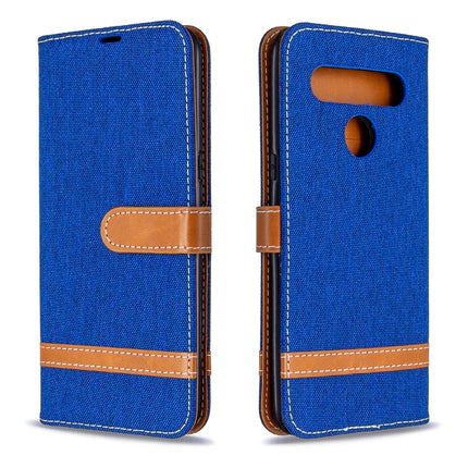 Denim Texture Horizontal Flip Leather Case with Holder & Card Slots & Wallet & Lanyard, For LG K61, For Nokia 1.3